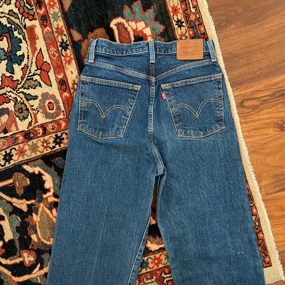 Levi’s ribcage straight super high rise, size 27 - Picture 3 of 6